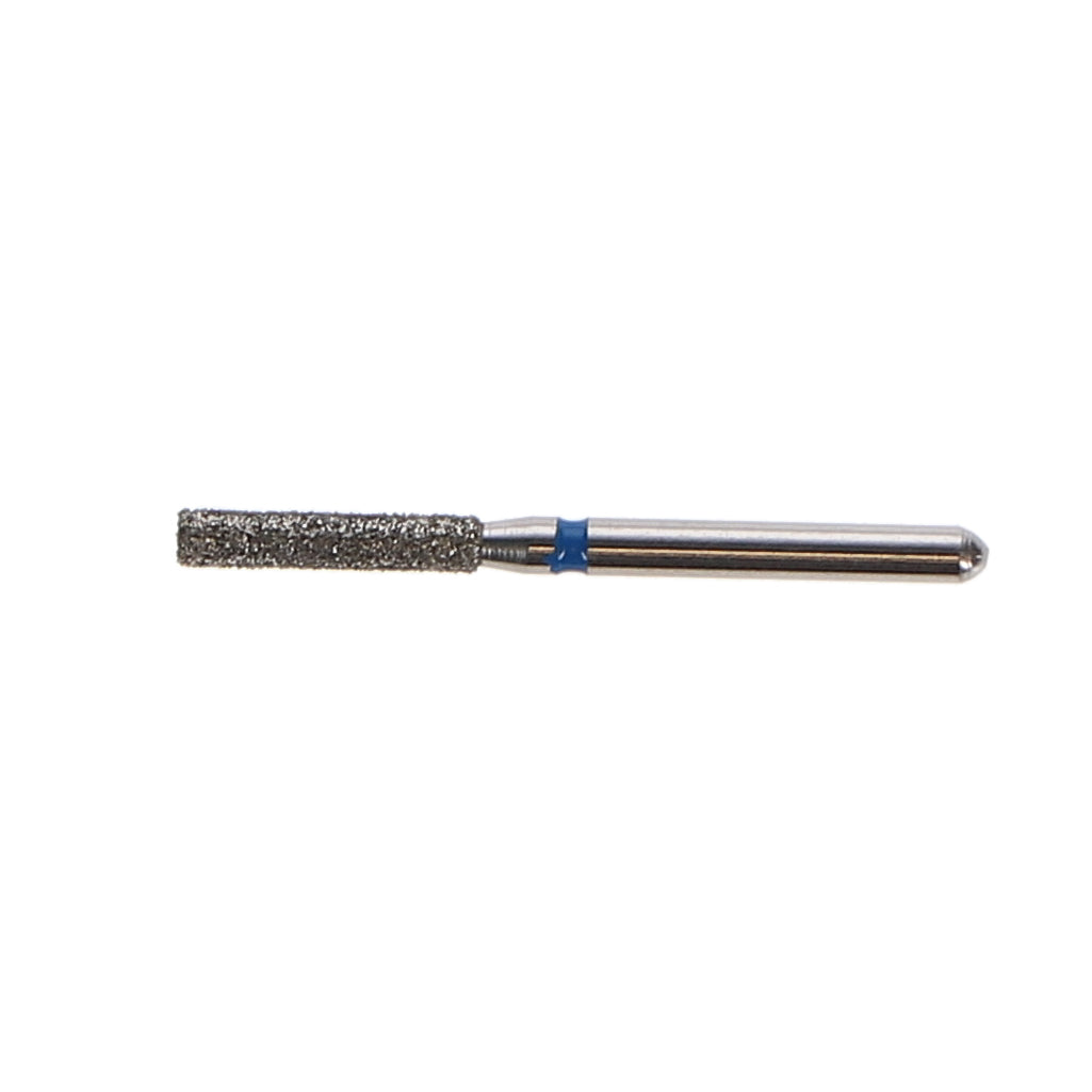 House Brand Dentistry 401835 HSB FG 837-016M Flat End Cylinder Medium Grit Diamond Burs 10/Pk