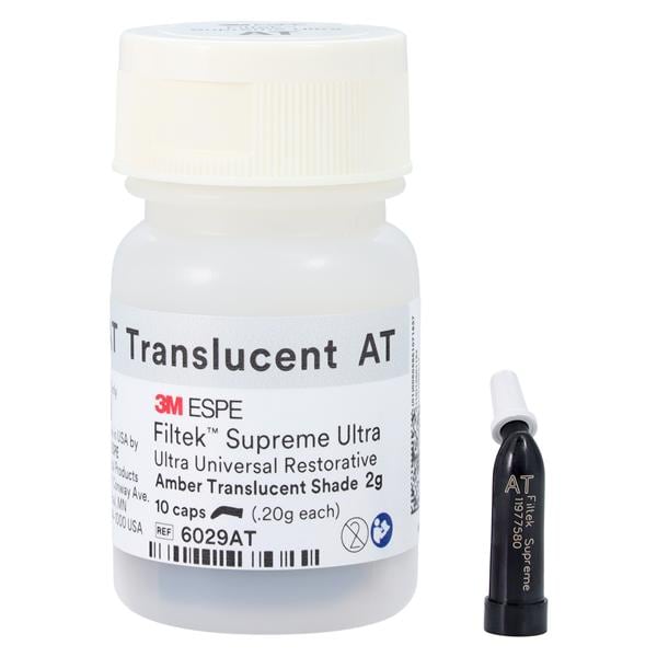 3M Solventum 6029AT Filtek Supreme Ultra Universal Composite Capsules Amber 10/Pk