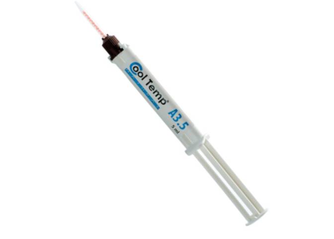 Coltene Whaledent C5825 Cool Temp Natural Automix A3.5 Syringes 2/Pk 8 Mixing Tips