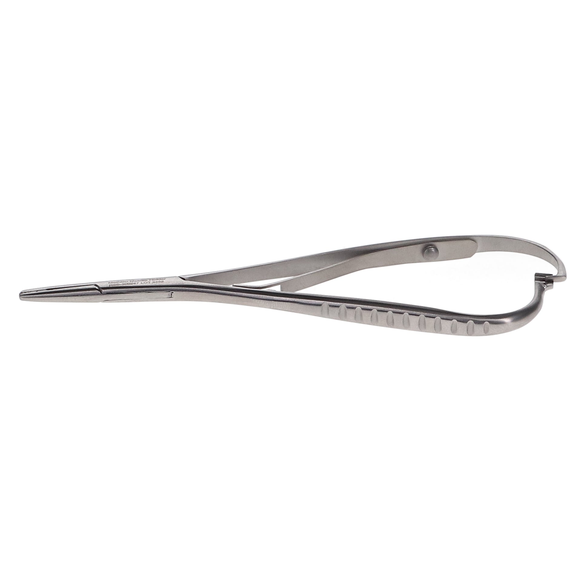 House Brand Dentistry 300247 HSB Mathieu Dental Needle Holder 4.75'' Elastomeric