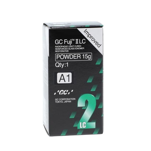 GC 000195 Fuji II-LC Improved Powder 15gm A1 Pedo