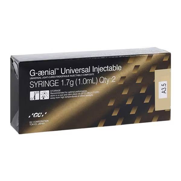 GC 012367 G-aenial Universal Injectable Dental Composite A3.5 2/Pk 1.7gm