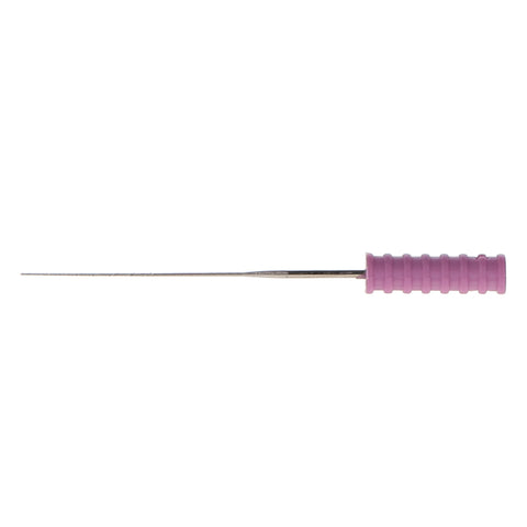 House Brand Dentistry 400600 HSB Barbed Broaches #0 XXXX-Fine 25mm Sterile Purple 10/Pk