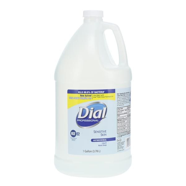Dial 2340082838 Professional Sensitive Skin Liquid Hand Soap 1 Gallon