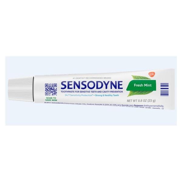 GlaxoSmithKline 135856 Sensodyne Fresh Mint Toothpaste 50/Pk 0.8 oz