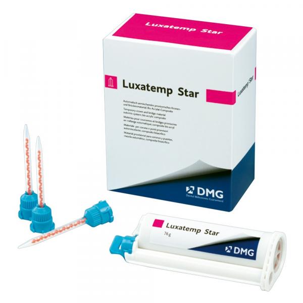 DMG 110901E Luxatemp Ultra Smartmix (Star) Temporary Material Syringe A2 15 Gm