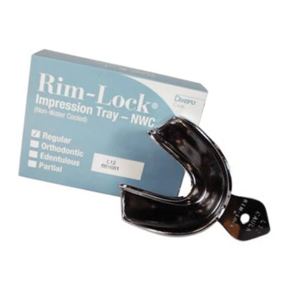 Dentsply Sirona 661681 Rim Lock Dental Impression Tray #L12 Metal