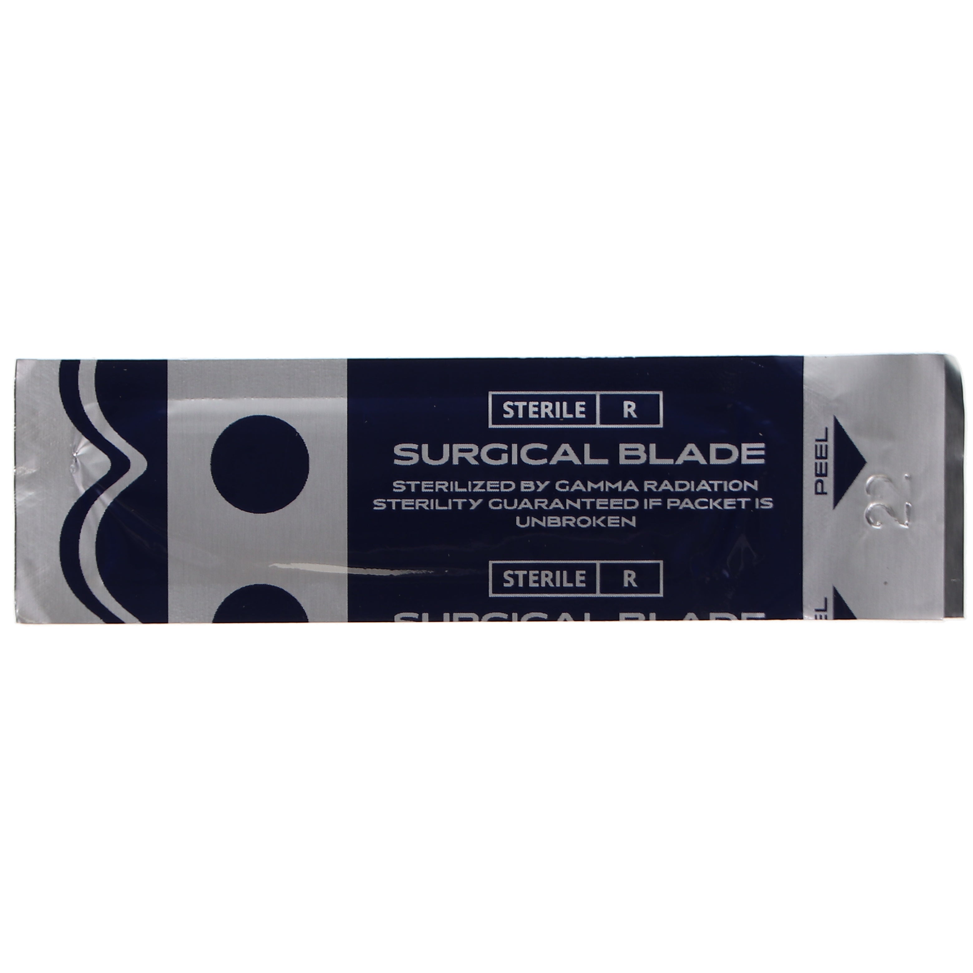 House Brand Dentistry 103192 HSB Surgical Scalpel Blades #22 Sterile Stainless Steel 100/Bx