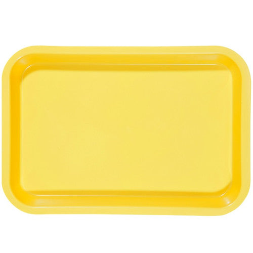 Zirc Dental 20Z101O Mini Tray F Size Plastic Yellow 9-3/8