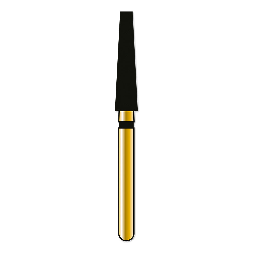 Coltene Whaledent R848SC023FG Alpen FG Tapered Flat End Super Coarse Grit Diamond Burs 5/Pk