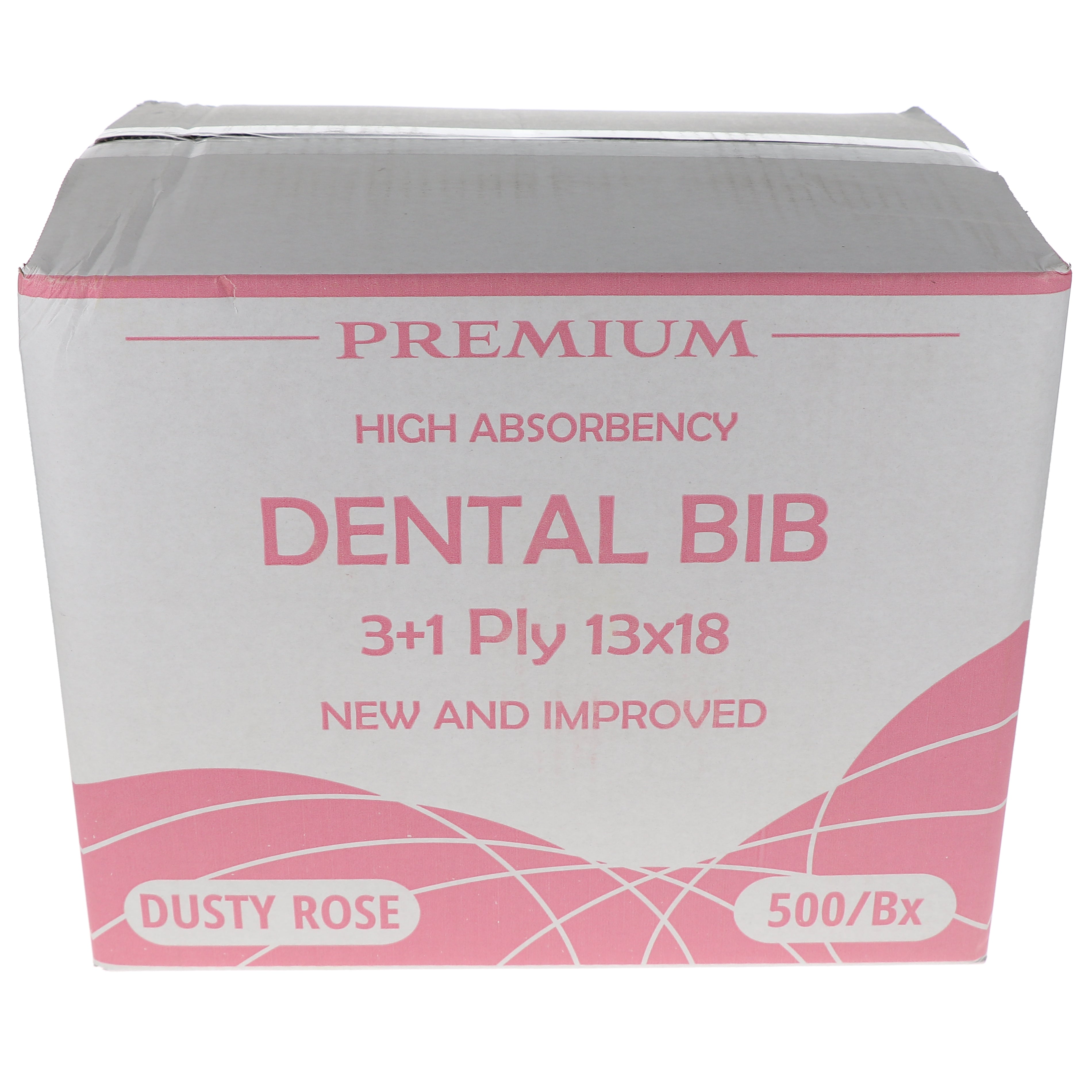 House Brand Dentistry 109233 HSB Dental Patient Bibs 3+1 Ply 13