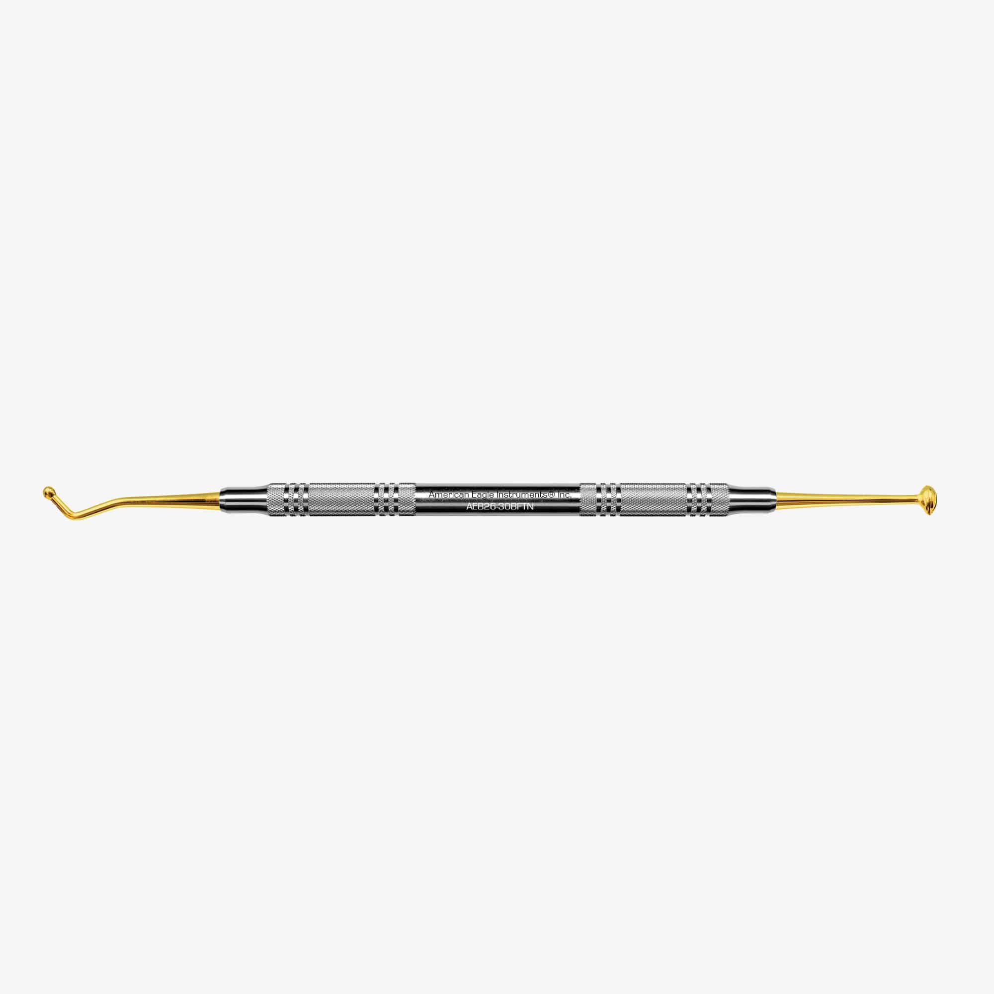 American Eagle Instrument AEB26-30BFTN Double End #26-30 Ball Football Burnisher XP 1/4