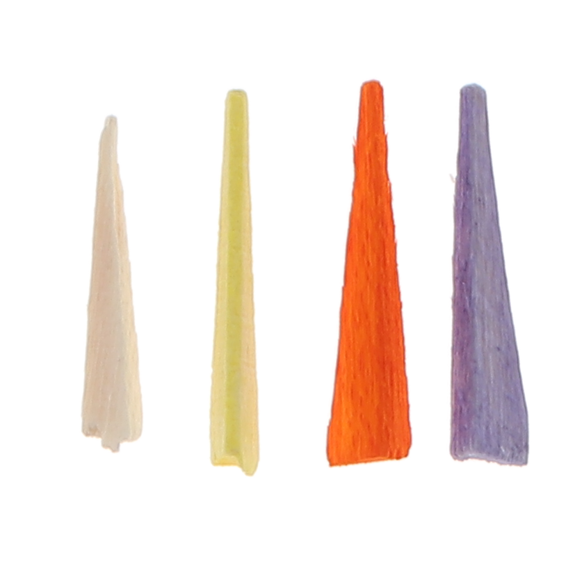House Brand Dentistry 101257 HSB Dental Matrix Wooden Wedges Assorted Colored 100/Pk