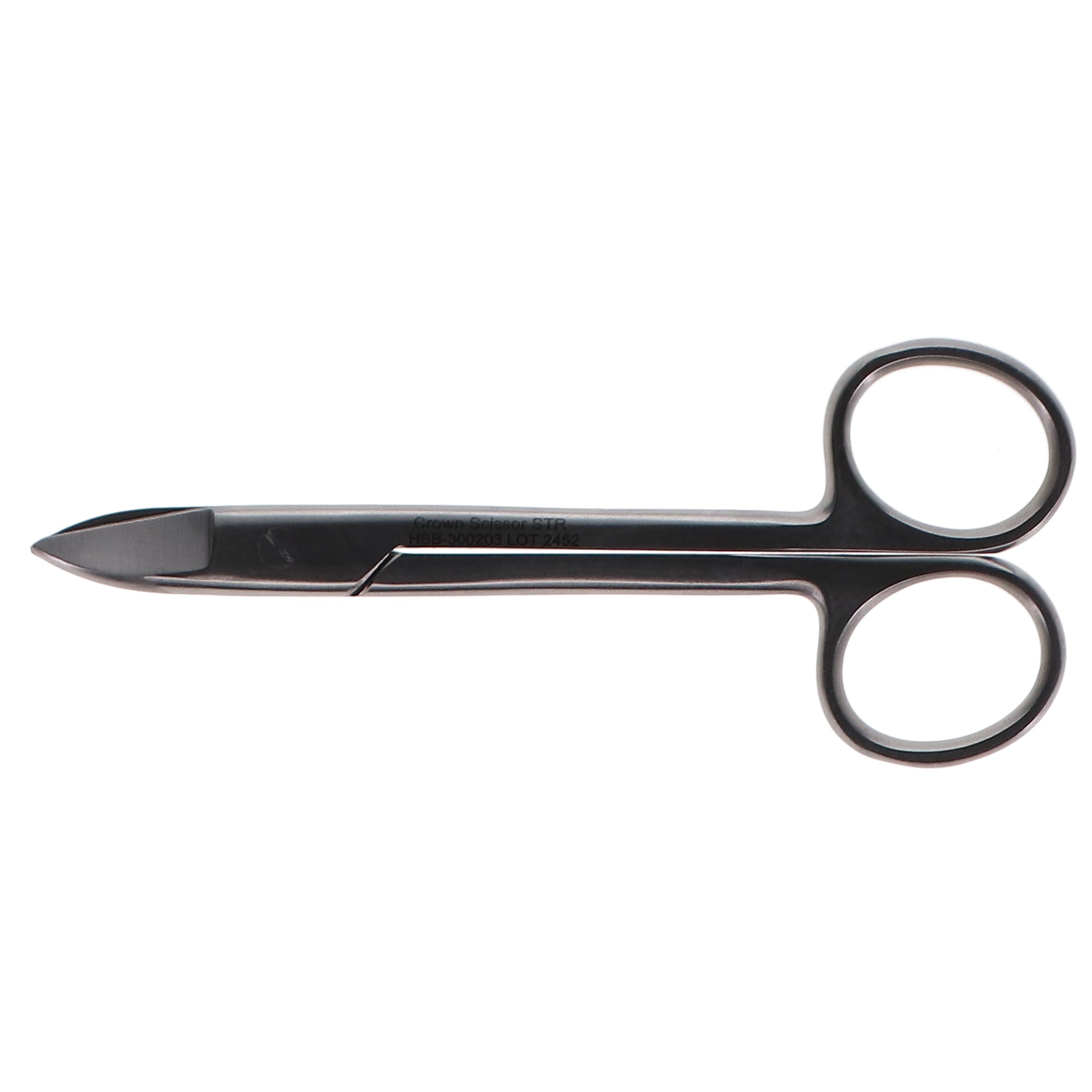 House Brand Dentistry 300203 HSB Dental Crown Scissors 4.5'' Straight