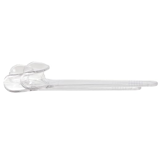 Plasdent EX-9002 EXTND Handhold Cheek Retractors Adult 2/Pk Clear Autoclavable