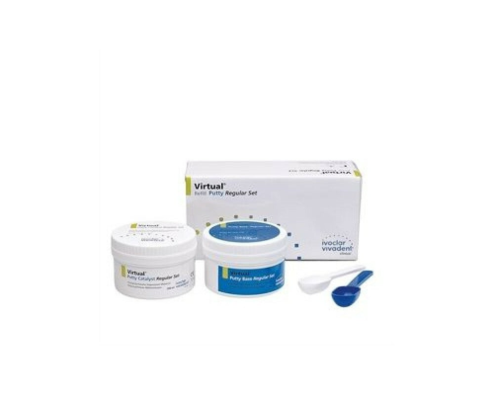 Ivoclar Vivadent 768528 Virtual VPS Impression Material Putty Fast 2/Pk 300mL