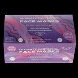 House Brand Dentistry 109134 HSB Earloop Face Masks 3-Ply ASTM Level 3 Lavender 50/Bx