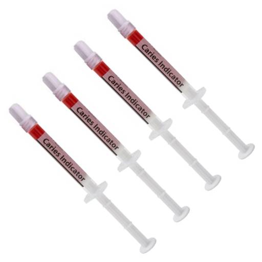 Vista Dental 503450 Caries Indicator Syringes Red Value Pack 20/Pk 1.2mL