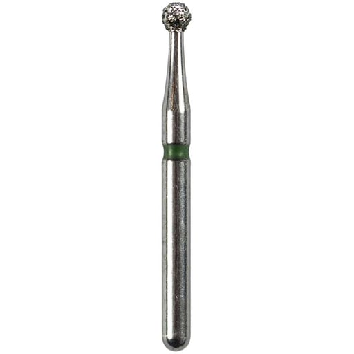 Mydent 801-016C-5 Defend FG Round Coarse Grit Diamond Burs 5/Pk