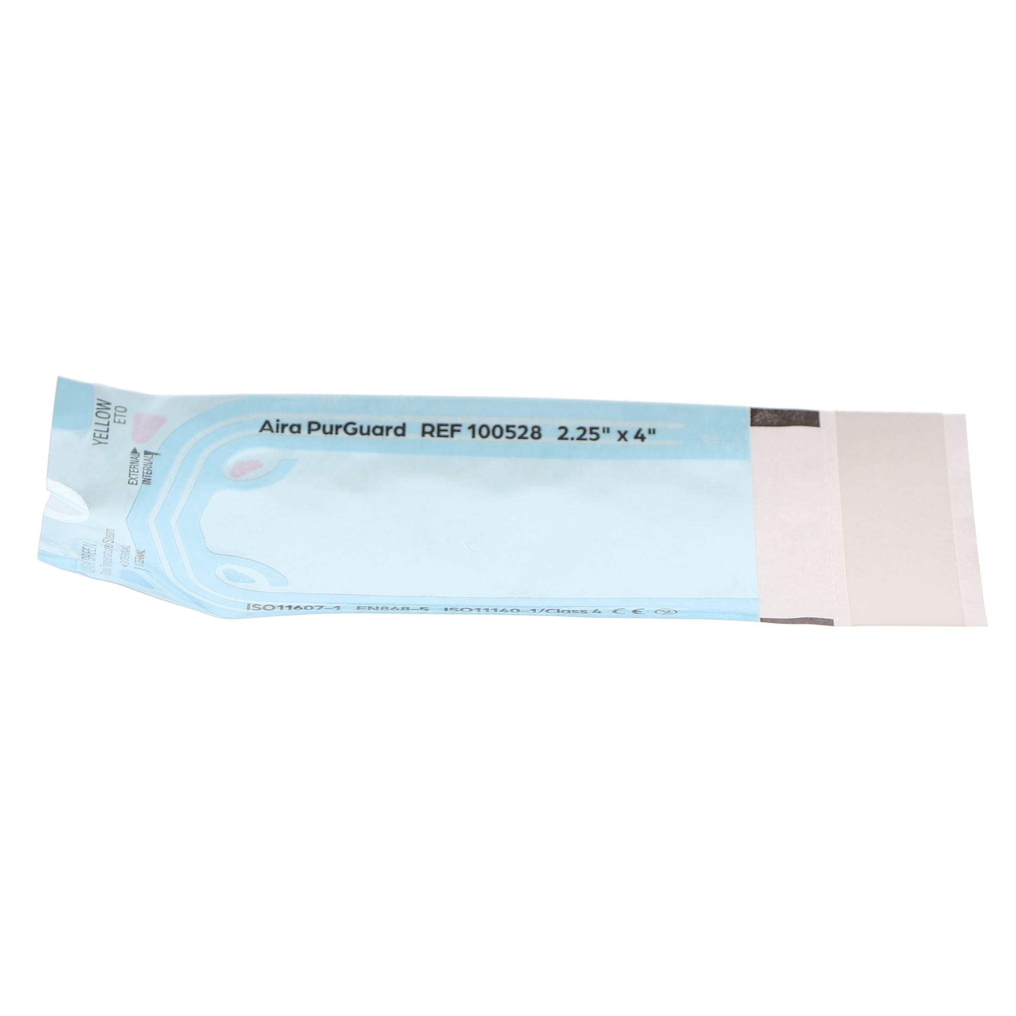Aira 100528 PurGuard Self-Sealing Sterilization Pouches 2.25