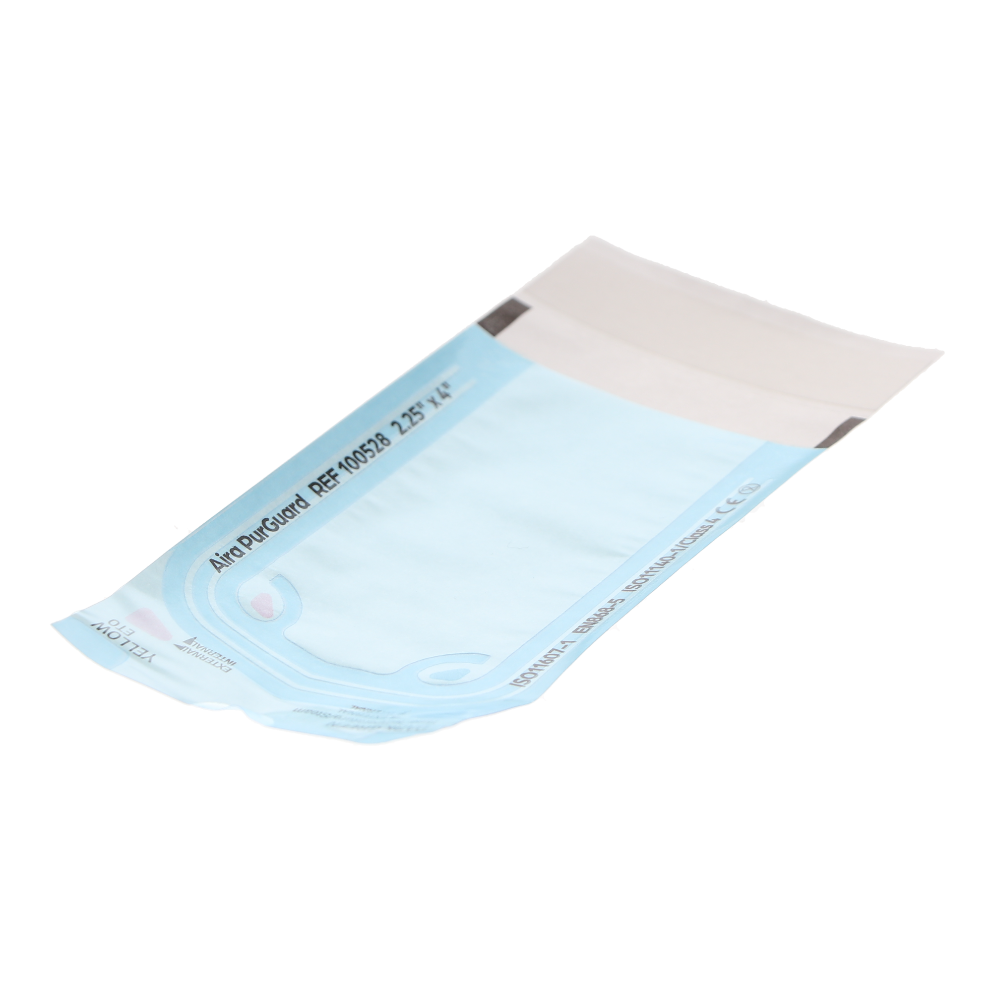 Aira 100528 PurGuard Self-Sealing Sterilization Pouches 2.25