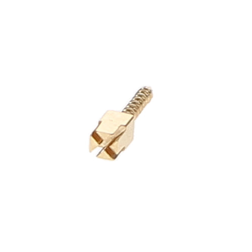 House Brand Dentistry 400022 HSB Gold Plated Screw Posts S1 #1 Short 7.8mm 12/Pk