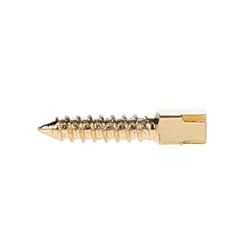 House Brand Dentistry 400020 HSB Gold Plated Screw Posts M5 #5 Medium 9.3mm 12/Pk