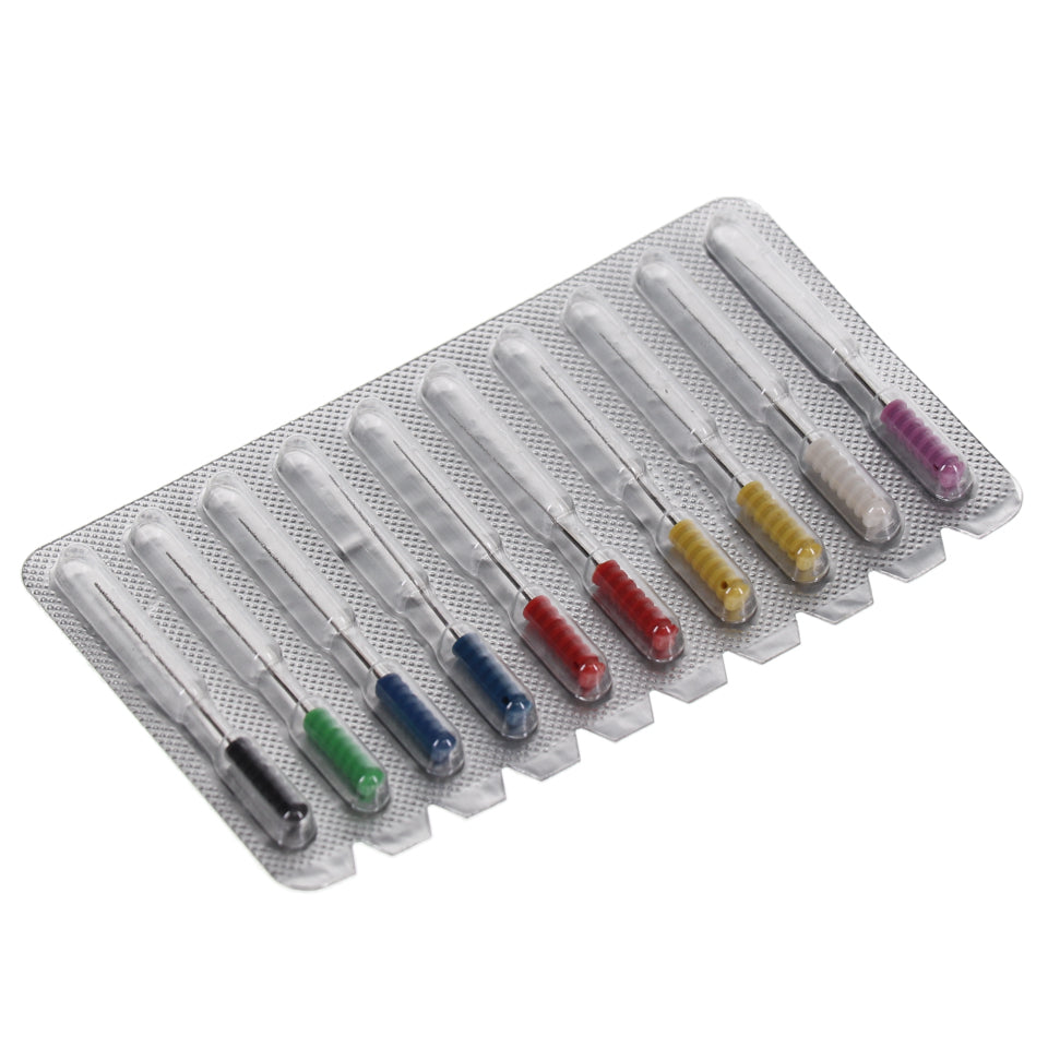 House Brand Dentistry 400607 HSB Barbed Broaches Assorted 25mm Sterile 10/Pk