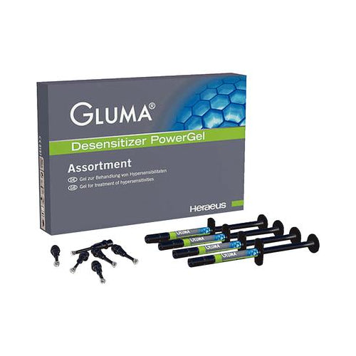 Kulzer 66043451 Gluma PowerGel Dental Desensitizer Syringe 1 Gm 4/Pk EXP Sep 2024