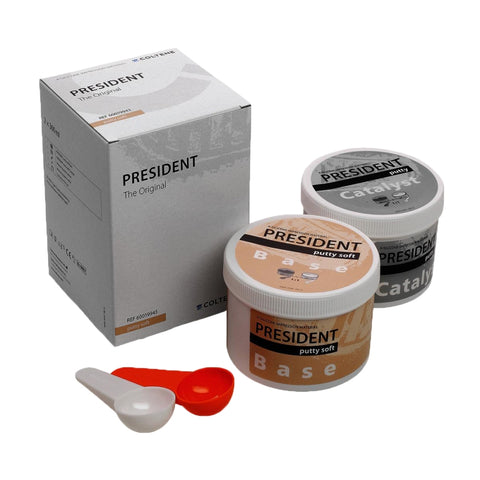 Coltene Whaledent 60019943 President The Original VPS Dental Putty Soft 2/Pk 300 mL EXP Apr 2025