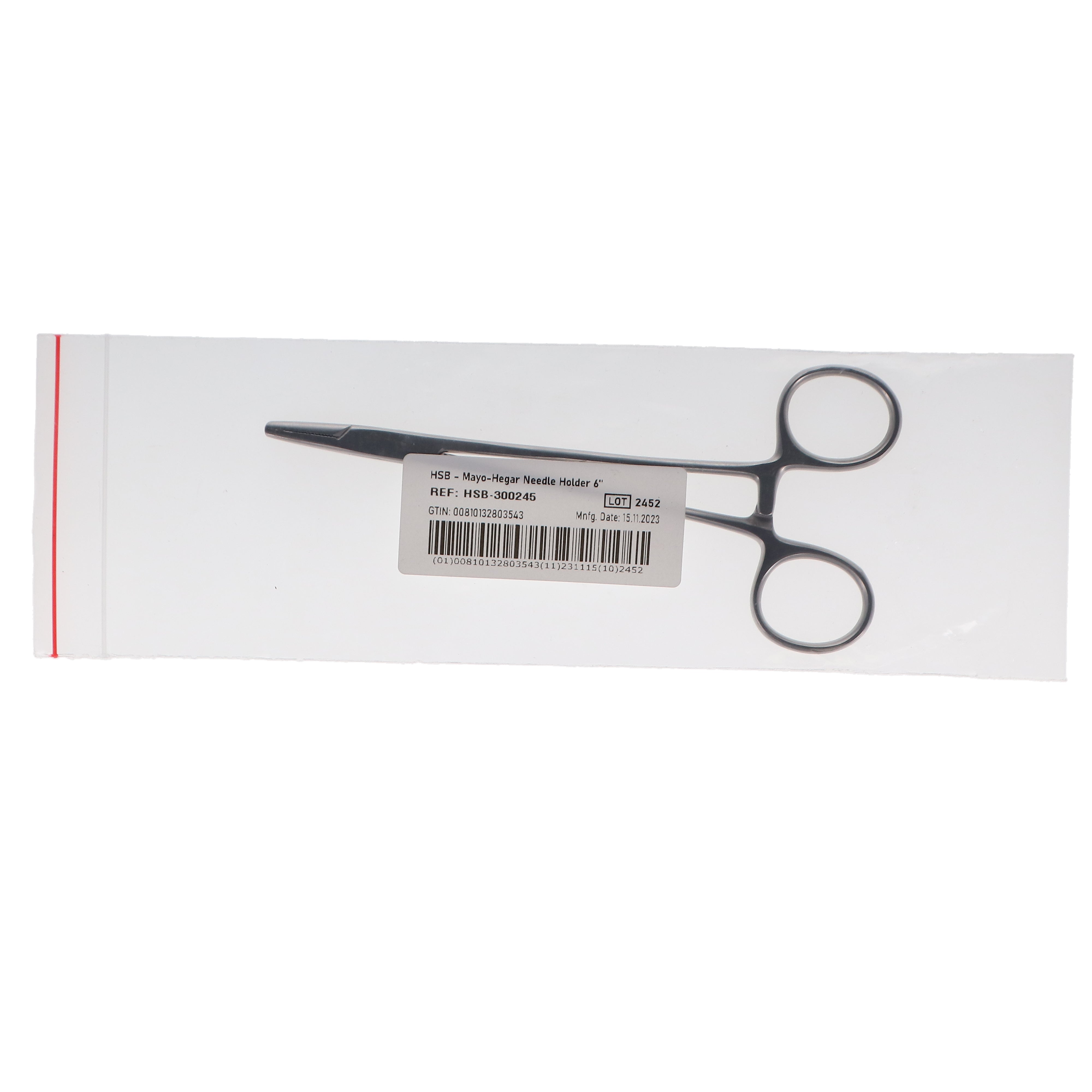 House Brand Dentistry 300245 HSB Mayo-Hegar Needle Holder 6''