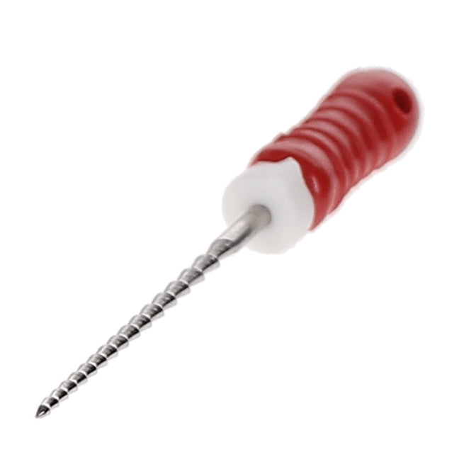 House Brand Dentistry 400461 HSB Hedstrom Endodontic Files 21mm #55 Red Stainless Steel 6/Pk