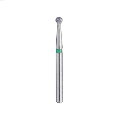 Coltene Whaledent R801C012FG Alpen Round Coarse Grit Green Diamond Burs 5/Pk