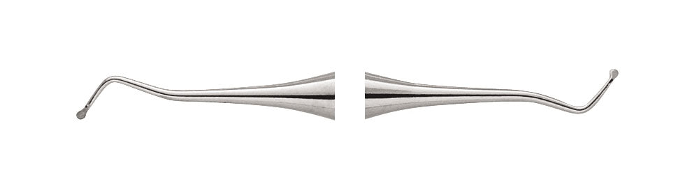 Premier Dental 1003422 Double End #12-C17 Excavator With Octagonal Handle