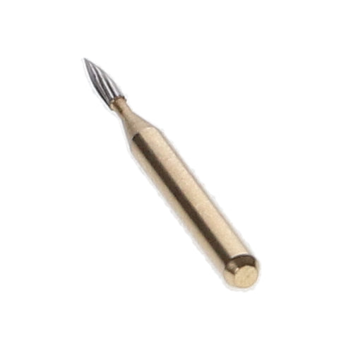 House Brand Dentistry 411214 HSB FG #7901 Needle Trimming & Finishing Carbide Burs 10/Pk