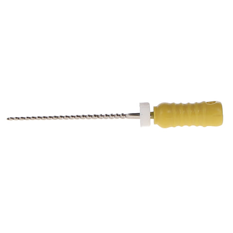 House Brand Dentistry 400112 HSB Endodontic K-Files 21mm #50 Yellow Stainless Steel 6/Pk