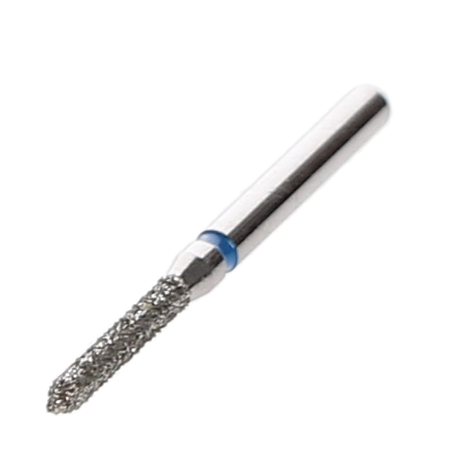 House Brand Dentistry 401906 HSB FG 878-012M Beveled Cylinder Medium Grit Diamond Burs 10/Pk