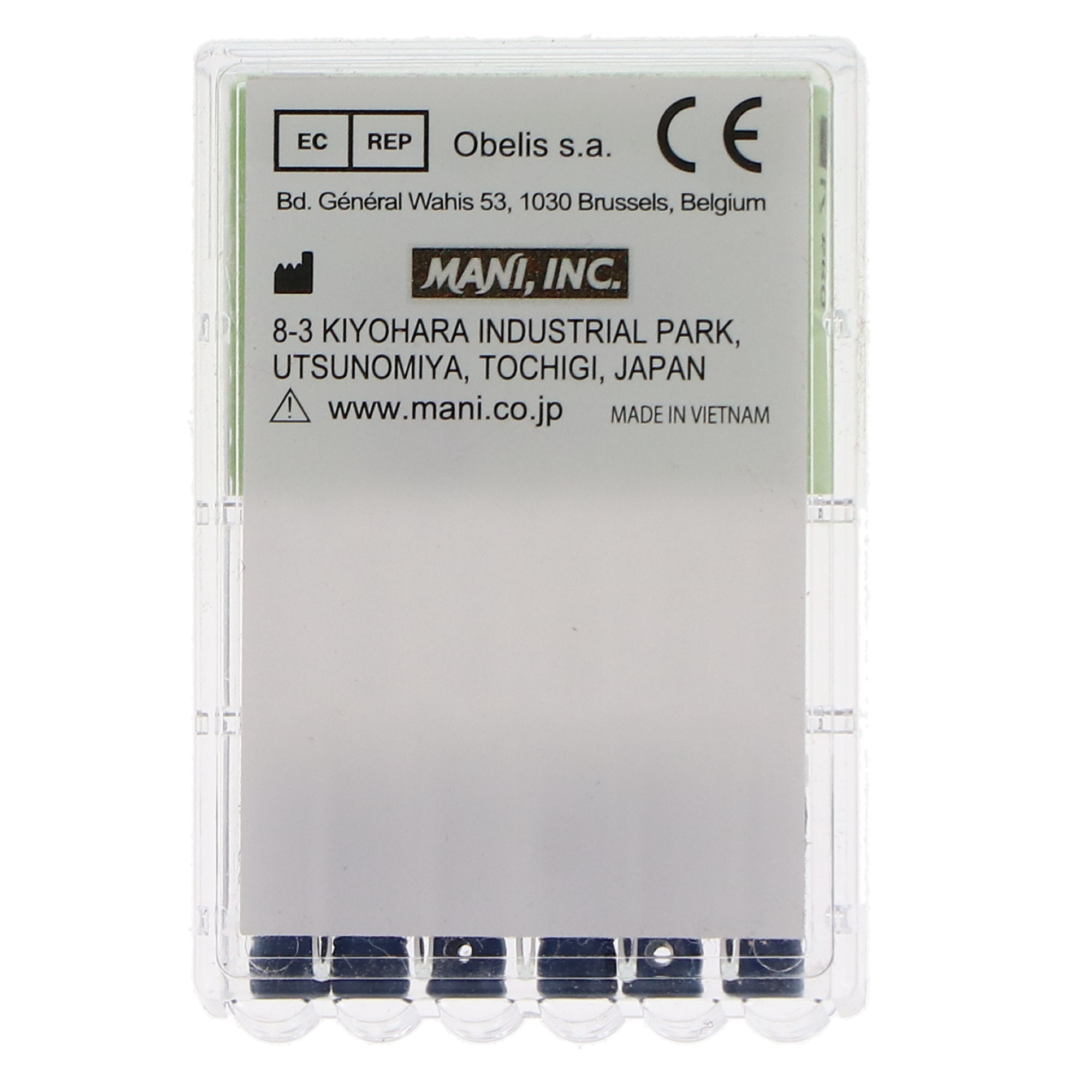 Mani MK2160 Endodontic K-Files 21mm #60 6/Bx