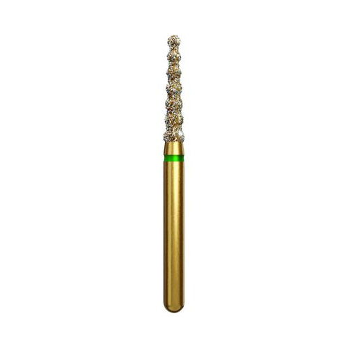 Coltene Whaledent R6055SC018FG Alpen FG Striated Cylinder Super Coarse Grit Diamond Burs 5/Pk