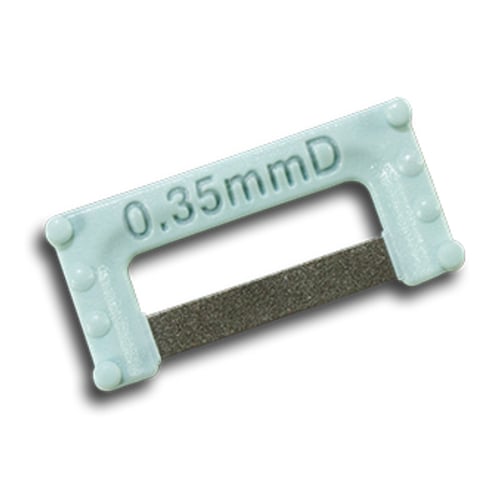 Directa 36608 ContacEZ IPR Plus Diamond Strips Double Sided Widener Mint Coarse 0.35mm Small 8/Pk