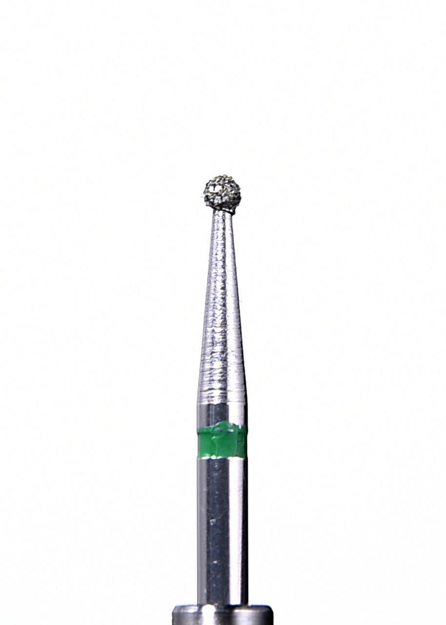 Mydent 801-012C-5 Defend FG Round Coarse Grit Diamond Burs 5/Pk