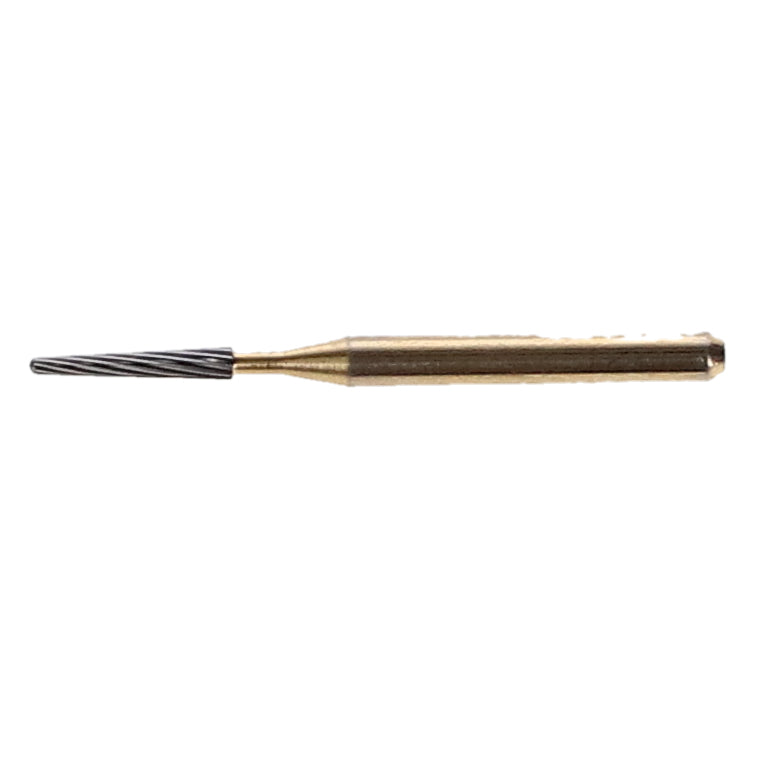 House Brand Dentistry 411205 HSB FG #7214 Pointed Cone Trimming & Finishing Carbide Burs 10/Pk