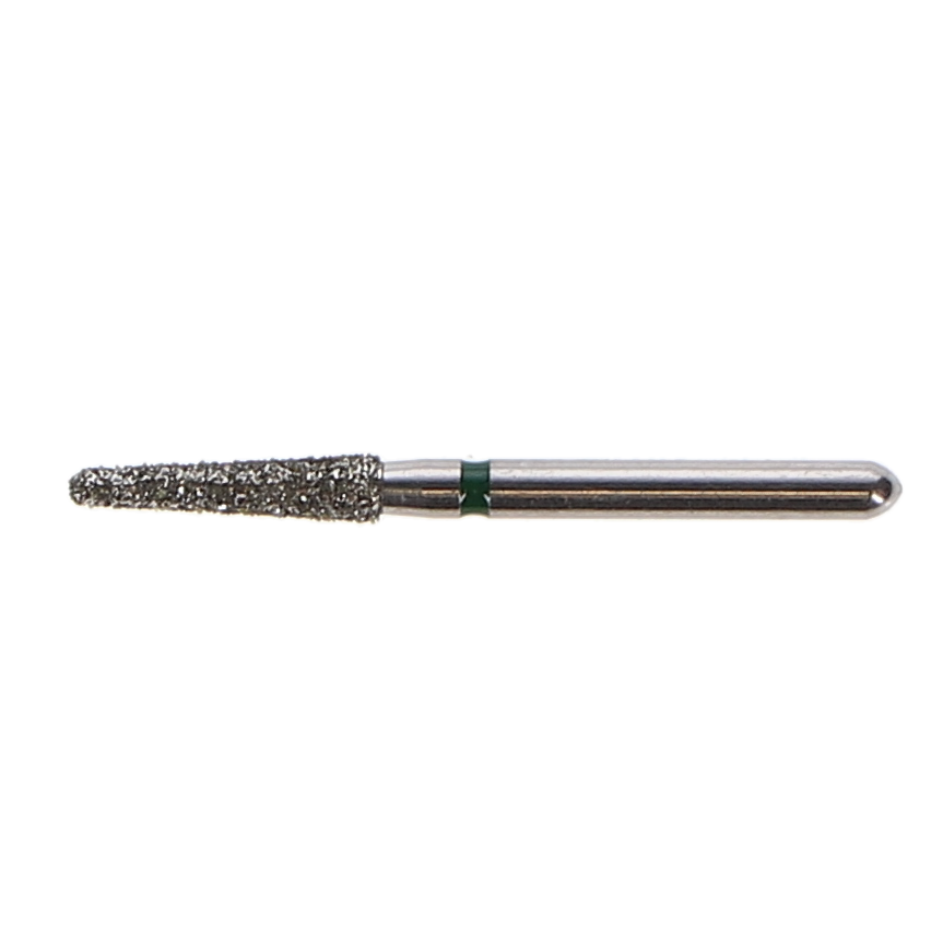 House Brand Dentistry 401861 HSB FG 855L-018C Long Round End Taper Coarse Grit Diamond Burs 10/Pk