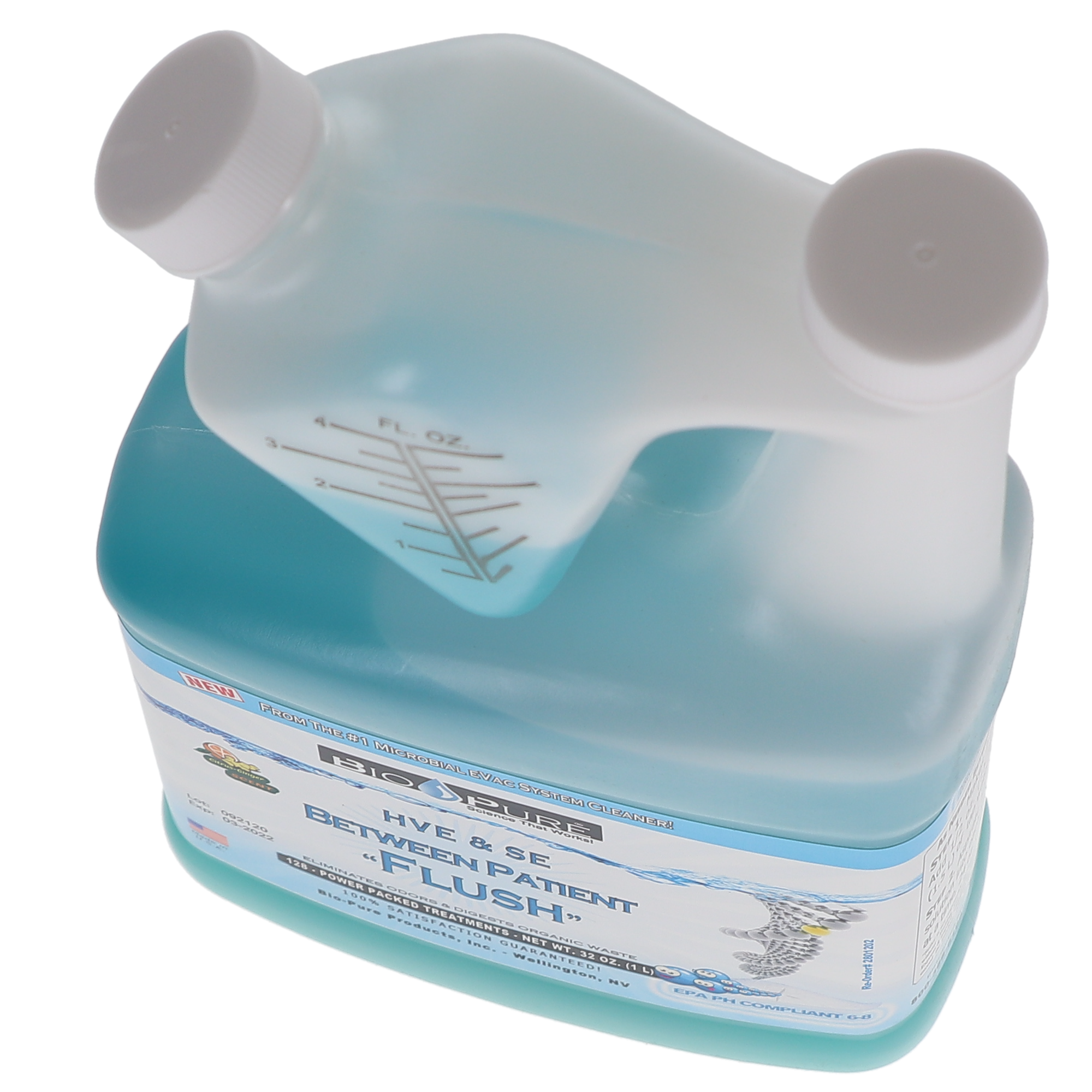 Sable Industries 2801202 Bio-Pure HVE & SE Between Patient Flush BPF 32oz