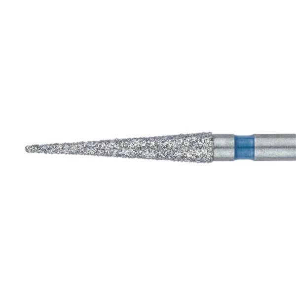 Coltene Whaledent R858C014FG Alpen FG #858.014 Flame Coarse Grit Green Diamond Burs 5/Pk