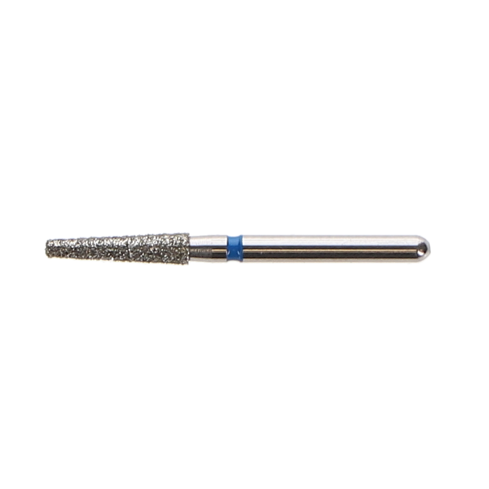 House Brand Dentistry 401850 HSB FG 847-018M Flat End Taper Medium Grit Diamond Burs 10/Pk