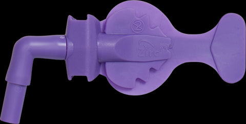 Zirc Dental 50Z989MD Mr. Thirsty One-Step Isolation Device Medium Purple 50/Pk