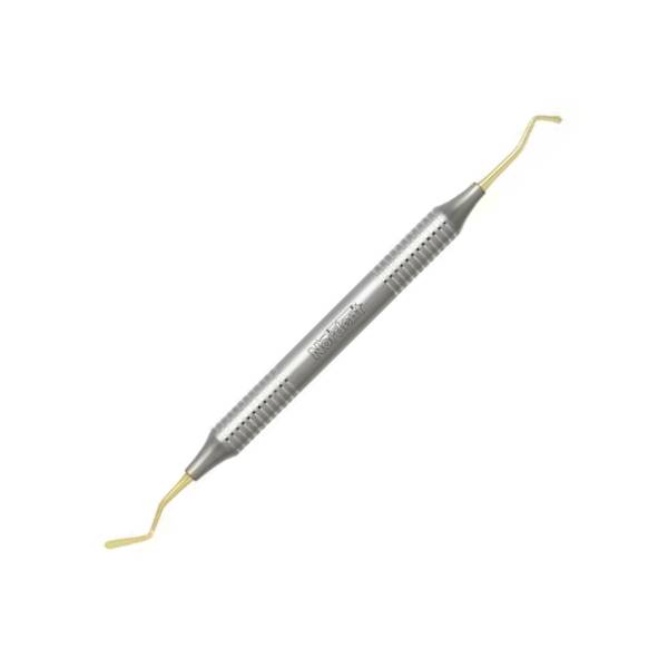 Nordent REPFI23T Double End Composite Placement Instrument TiN Coated Paddle / Acorn #23 DuraLite ROUND