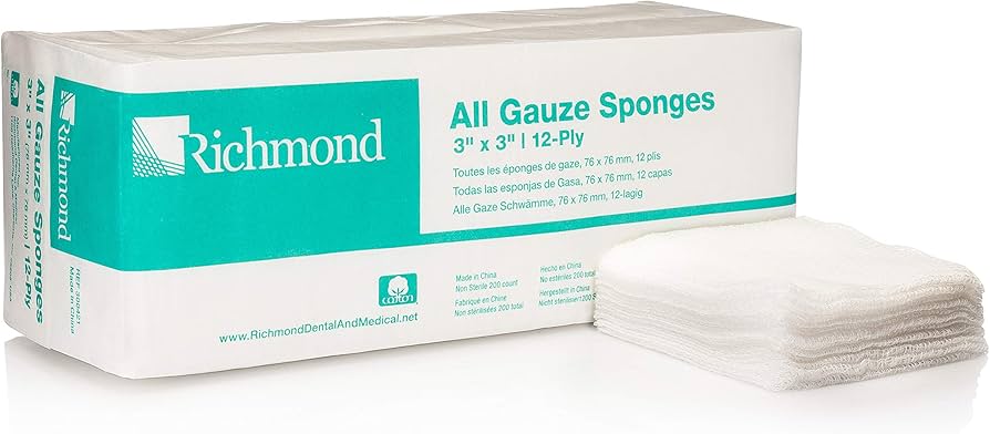 Richmond Dental 300421 All Gauze Sponges 3
