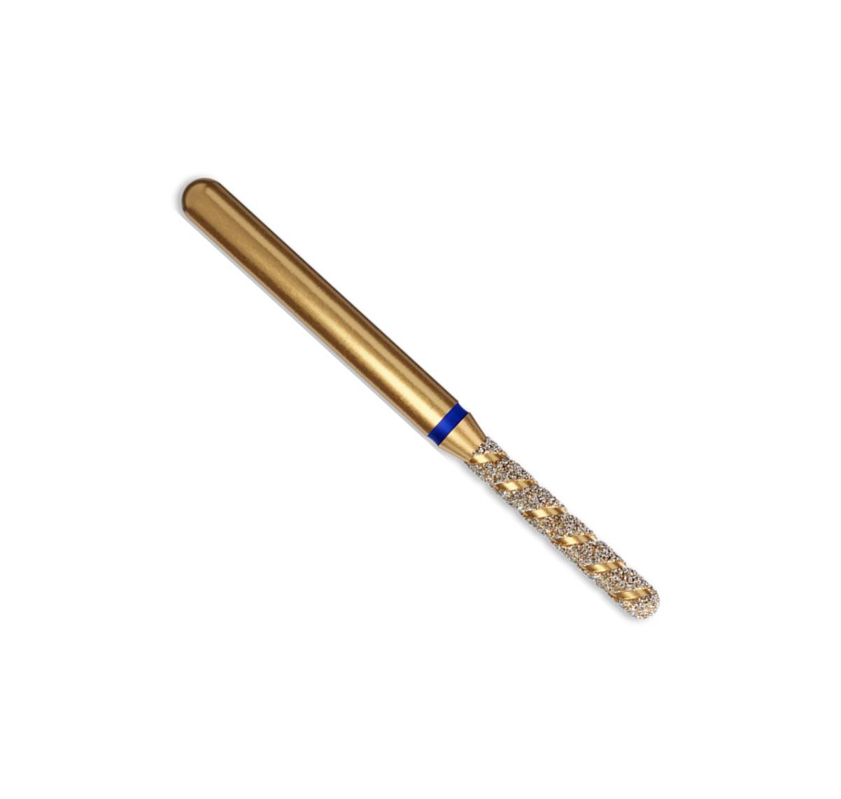 Coltene Whaledent 60032615 Alpen FG #881.014 Round End Cylinder Turbocut Grit Black Diamond Burs 5/Pk